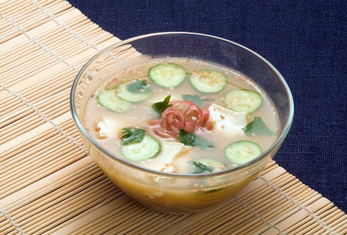 豆腐入り冷や汁 さとの雪食品株式会社