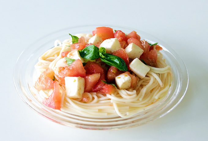 豆腐とトマトのイタリアンそうめん さとの雪食品株式会社 豆腐とトマトのイタリアンそうめん さとの雪食品株式会社