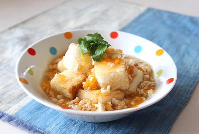 野菜あんかけ揚げだし豆腐 さとの雪食品株式会社